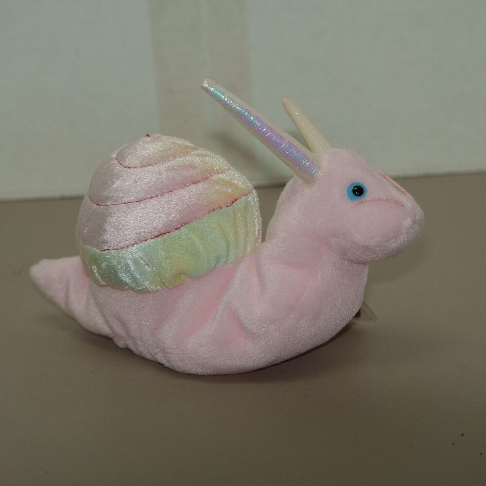 Ty Beanie Babies Swirly Snail